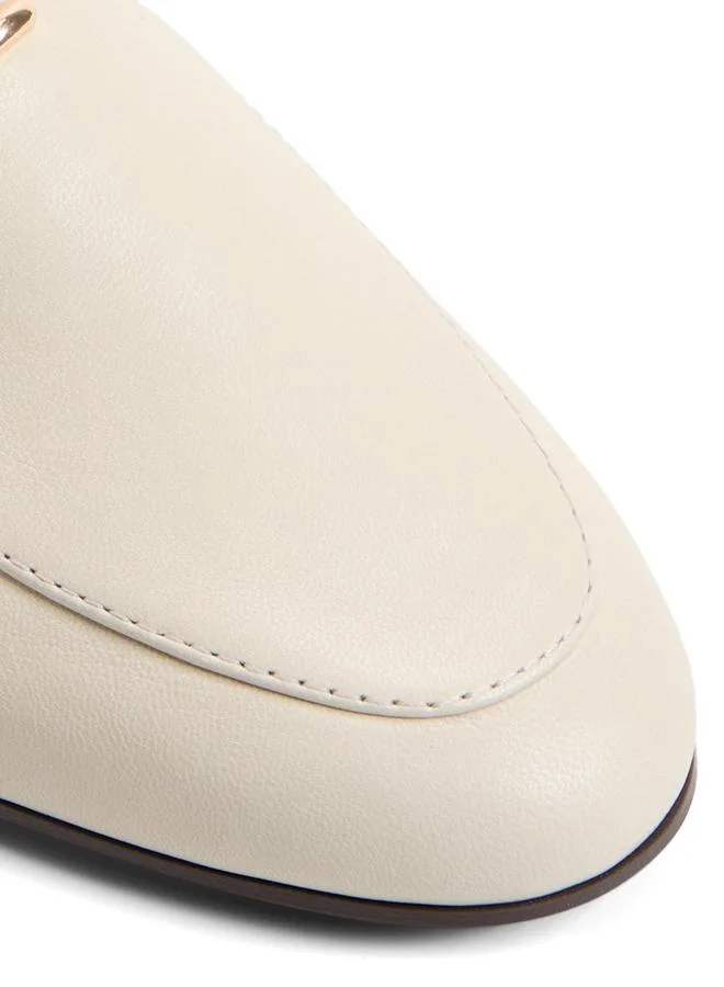 Aldo  Daphia Ladies White Loafers for Women | Best Price UAE