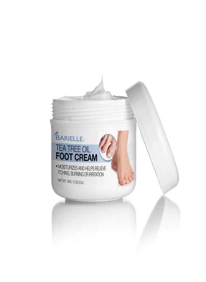 Barielle Tea Tree Foot Cream 3 oz. - Dry Cracked Heels Repair, Moisture Foot Cream - Image 2
