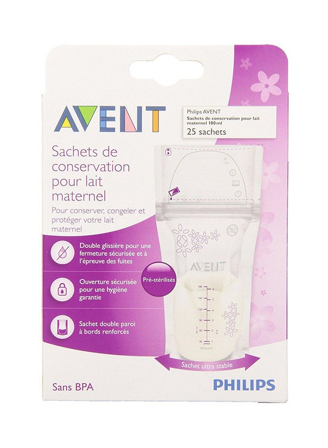 Philips Avent 25-Piece Milk Storage Bag Set - Image 2