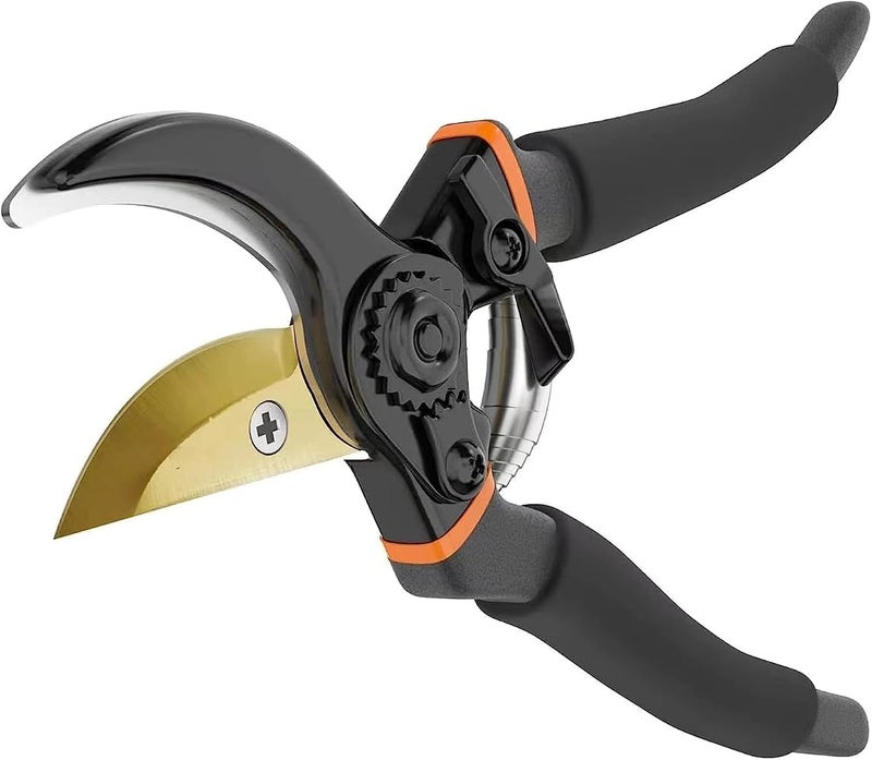 SAGREENY Heavy Duty Bypass Pruning Shears Gardening Manual Pruning Shears Plant Shears Flower Shears Gardening Shears, Tree Pruners Cutting Branches Hedges Shrubs and Bushes Ideal Tool Easy to Prune - Image 1