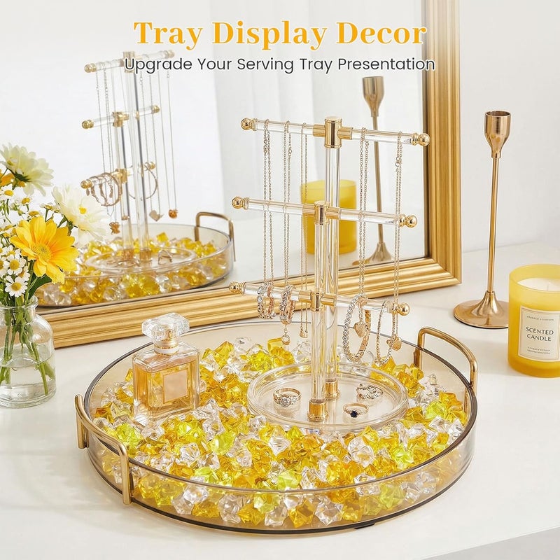 DomeStar Amber Fake Ice Rocks, 150PCS Yellow and Orange Acrylic Crushed Ices Plastic Gems Diamonds Marbles for Vases Fillers Aquarium Tank Rocks Table Scatter Wedding Party Amalfi Coast Home Decor - Image 4