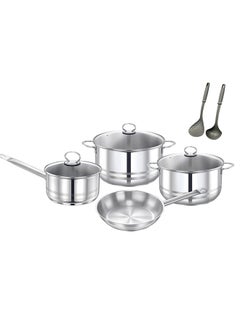 Prestige Prestige Stainless Steel 9Pc Cookware  Set  - Image 1