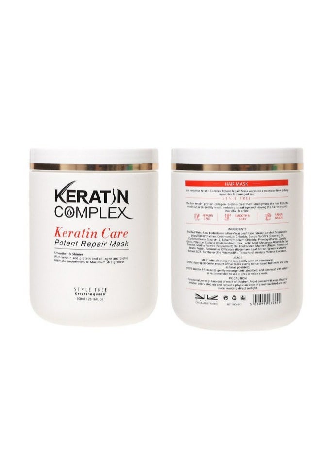 KERATIN COMPLEX Hair mask Complex Keratin Hair Care Damaged Hair Repair Keratin Moisturizing Hair mask  - Image 1