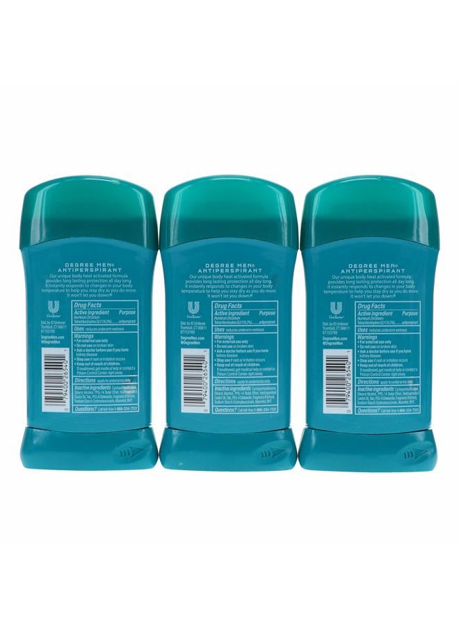 Degree Deodorant 2.7 Ounce Mens Cool Rush (3 Pack) (Packaging may vary) - Image 5