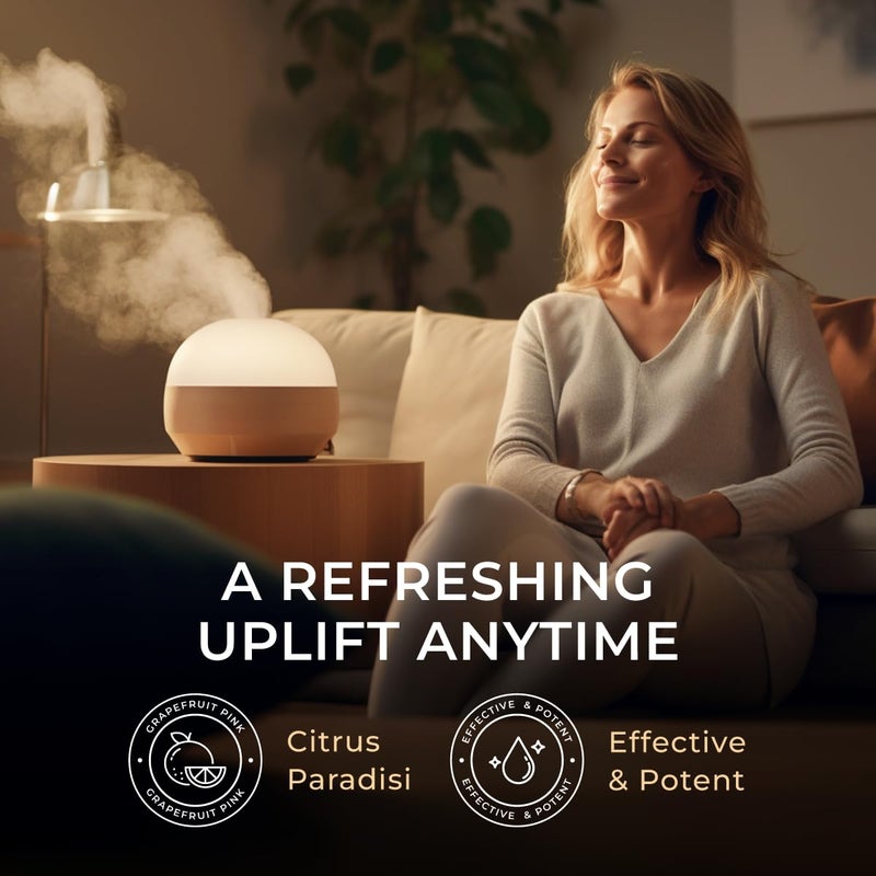 Gya Labs Grapefruit Essential Oil - 0.34 Fl Oz - for Hair, Skin, Diffuser, Aromatherapy & DIY Candle Making Scent - Image 3