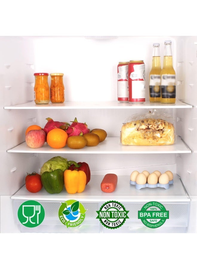 Hoasis Shelf Liner 30x500cm, Non-Slip Cabinet Liner Non-Adhesive Drawer Mats, Food-Grade EVA Washable Oil-Proof Mat for Kitchen Cabinets, Refrigerator, Shelves, Desks - Image 5