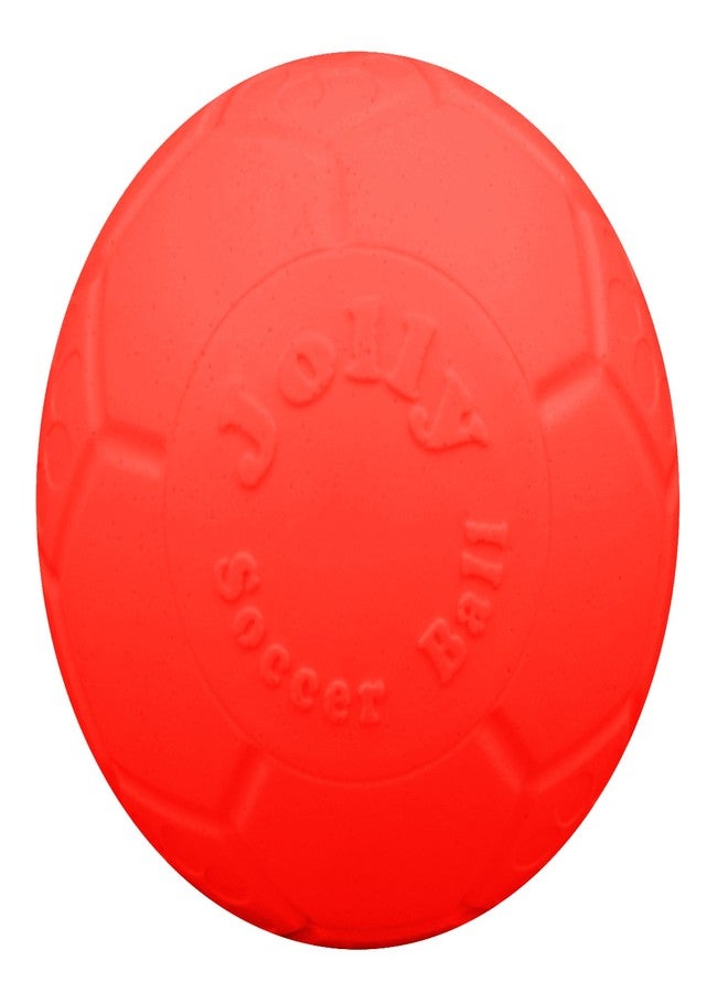 Jolly Pets Medium Soccer Ball Floating-Bouncing Dog Toy, 6 inch Diameter, Orange (SB06 OR) - Image 1