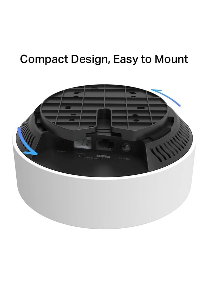 TP-LINK Deco X50-PoE AX3000 Whole Home Mesh Wi-Fi 6 System with PoE, Dual-Band, AI-Driven Mesh, cover up to 6,500 ft2, Connect up to 150 devices, 1.0 GHz Dual-Core CPU, HomeShield, Pack of 3 White - Image 3