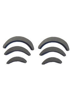 advancedestore advancedestore Banana Hair Puff Maker Volumizer Banana Bumpits Hairstyle Accessory (2 Set (6Pcs)pack of 2) 