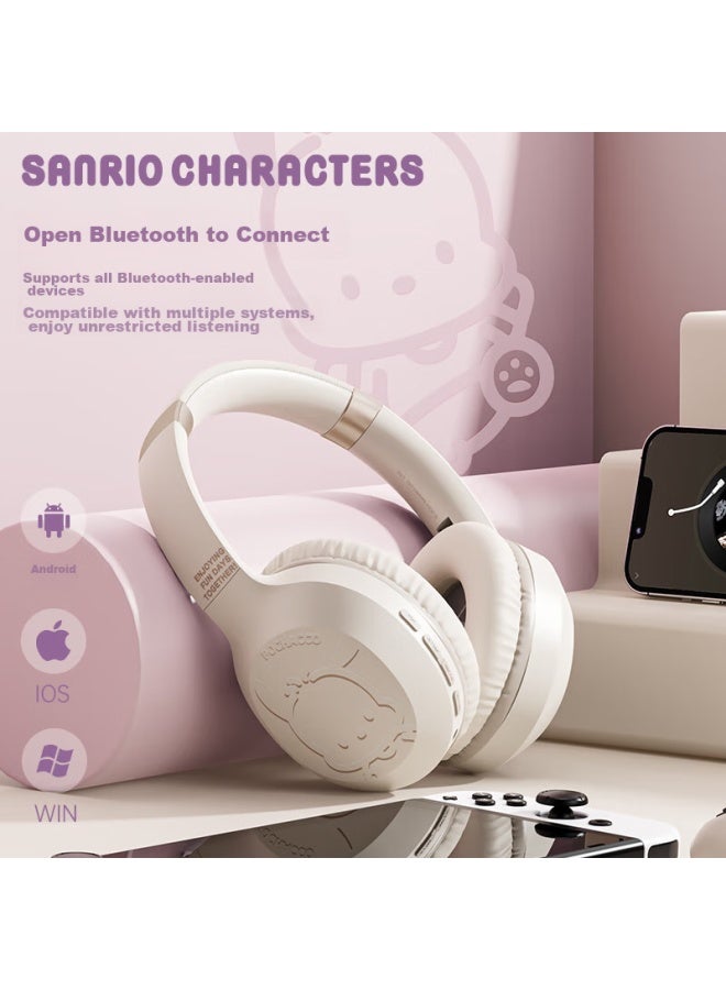Chen Feng Chenfeng Sanrio S05 Pacha Dog Headphones, True Wireless Bluetooth, Ultra-long Battery Life, Gaming E-sports Student Couple Birthday Gift, Compatible With Apple Huawei Xiaomi - Image 3
