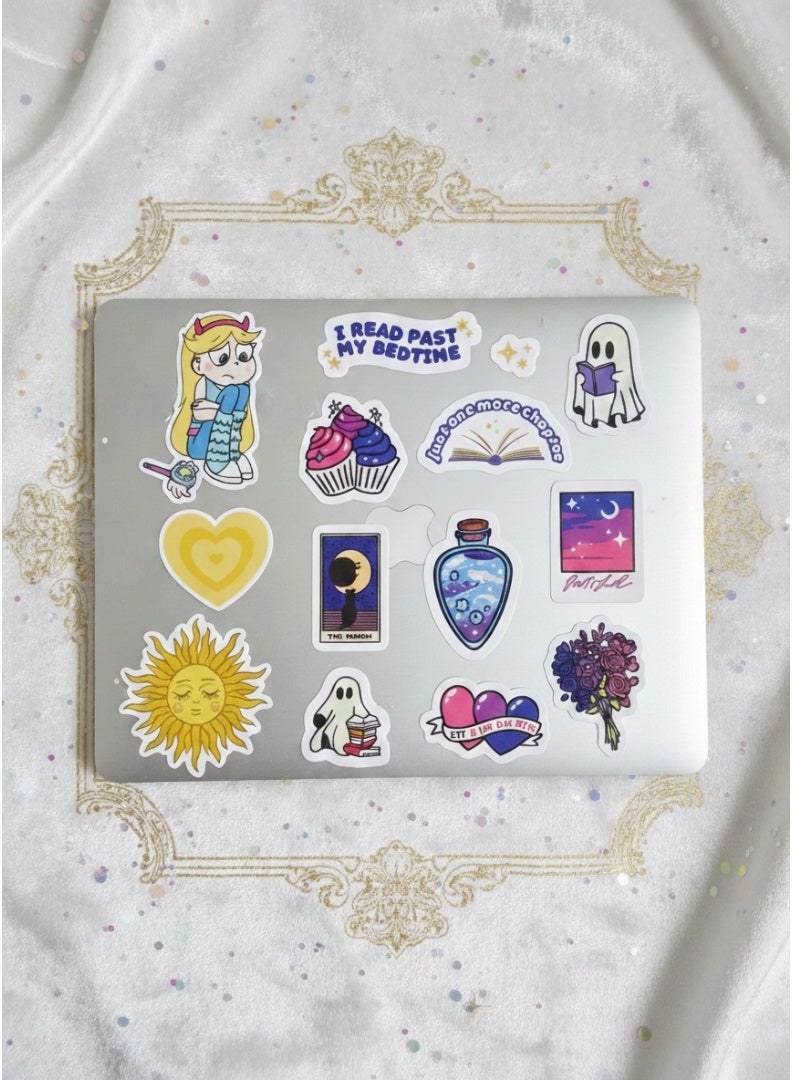 HASSM A set of stickers containing different designs - Image 3