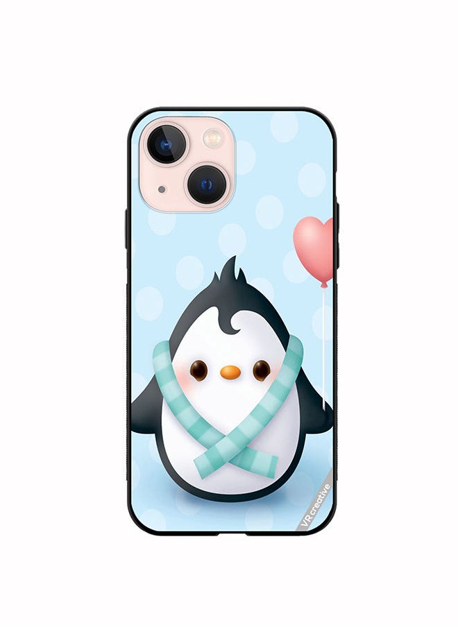 VR CREATIVE Protective Case Cover For Apple iPhone 14 Baby Penguin Design Multicolour  - Image 1