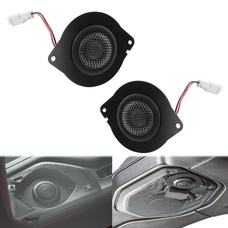 Sunluway JL 1 Pair Super Tweeters for 20182025 Jeep Wrangler JL Gladiator JT