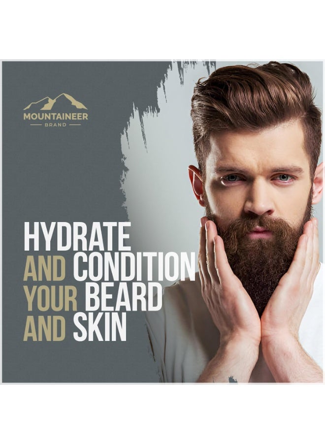 Mountaineer Brand Natural Heavy Duty Beard Balm | Timber Scent | Made in West Virginia | Beard Tamer | Conditions, Softens, Tames, Style | 2oz - Image 5