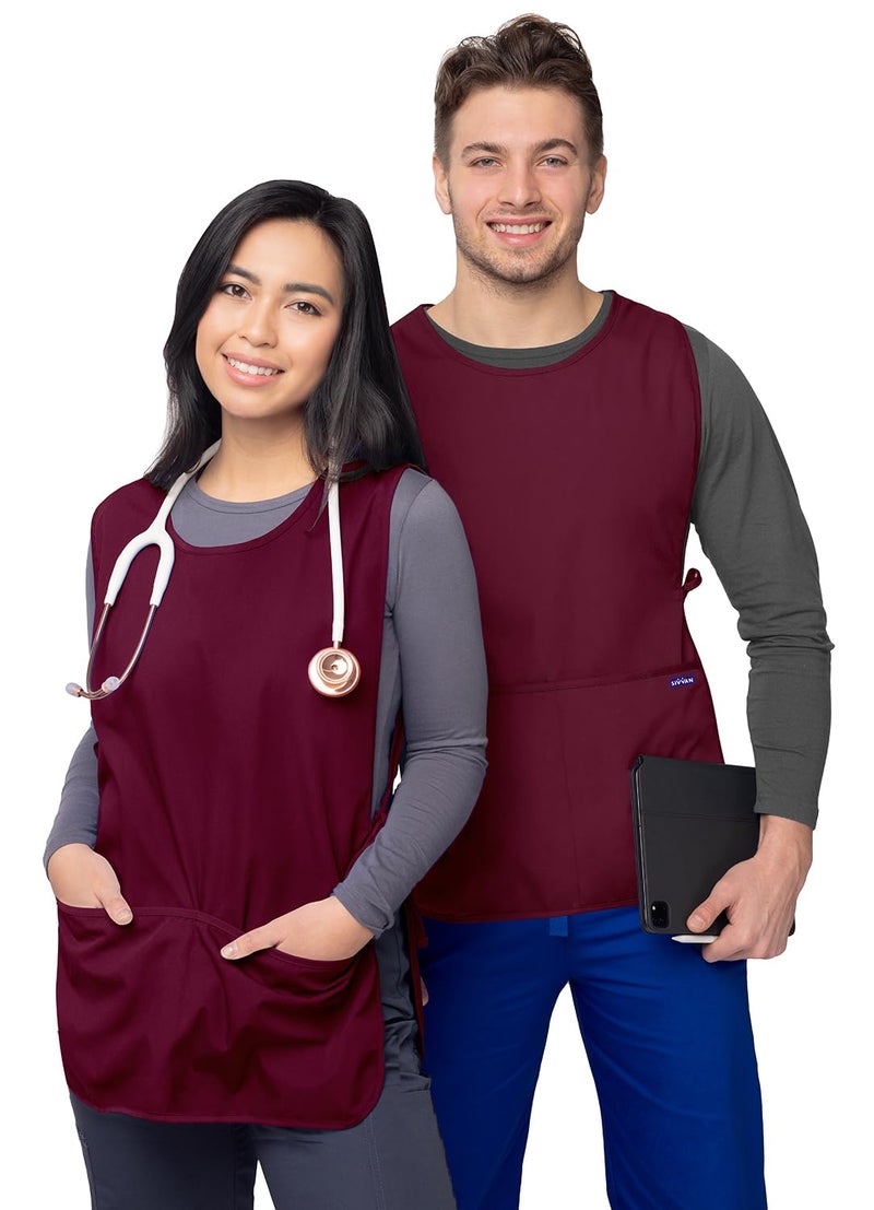 Sivvan Unisex Apron - Cobbler Apron - S8700 - Burgundy - R - Image 2