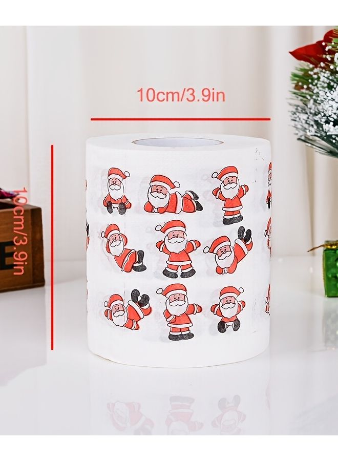 ورق كريب عيد الميلاد ٢ لفائف صندوق هدايا أحمر أخضر ذهبي ديكورات العطلات - Image 4