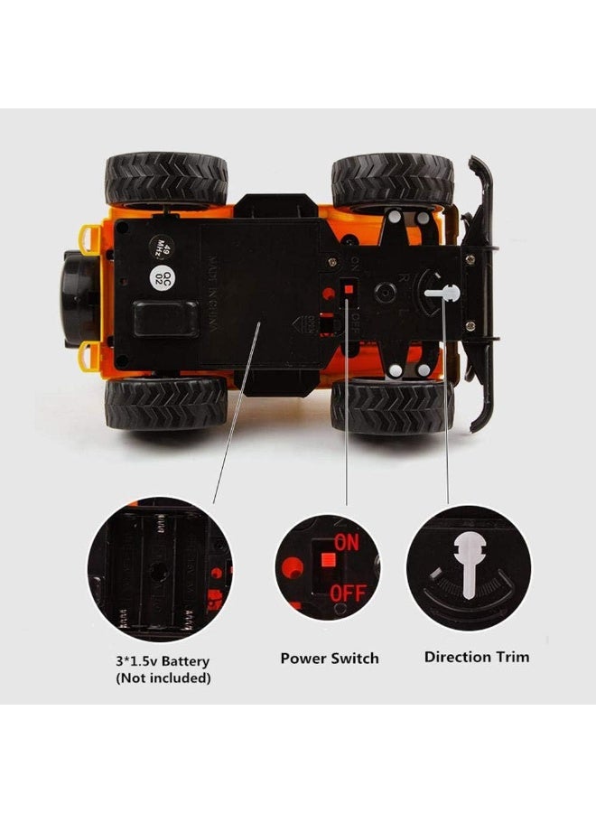 سمارتكس سيارة سباق RC، سيارة جيب فائقة للطرق الوعرة بمقياس 1:24، سيارة تحكم عن بعد مع ضوء للأولاد والبنات والأطفال والمراهقين - Image 5