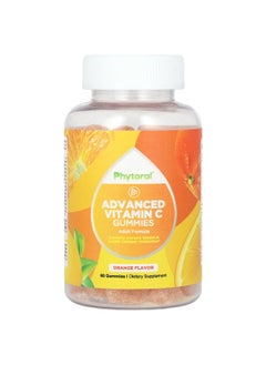 Phytoral Phytoral, Advanced Vitamin C Gummies, Orange, 60 Gummies  - Image 1