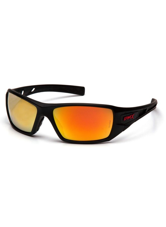 Pyramex Safety Pyramex SBRF10445D Velar Black Ice Orange Mirror  - Image 1