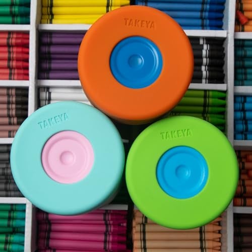 Takeya Actives Water Bottle with Straw Lid - Durable & Easy-Care Water Bottle with Stainless Steel Insulation - BPA-Free Lid with Carry Handle & Straw - Dishwasher-Safe - 18 oz, Ombre Excitement - Image 5