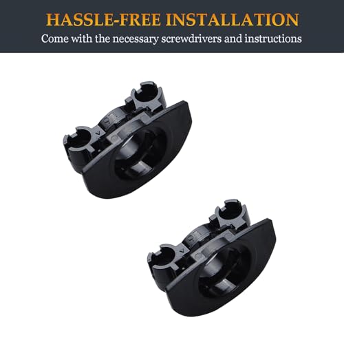 Fadmew WH-1000XM4 Hinge Swivels as Same as the OEM XM4 Hinge Spins Replacement Parts Accessories Compatible with Sony WH-1000XM4 Noise Cancelling Headphones (Black) - Image 4