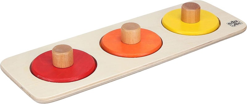 Edu Fun Surprise Window (Circles) - Educational Wooden Toy for Kids - Image 2