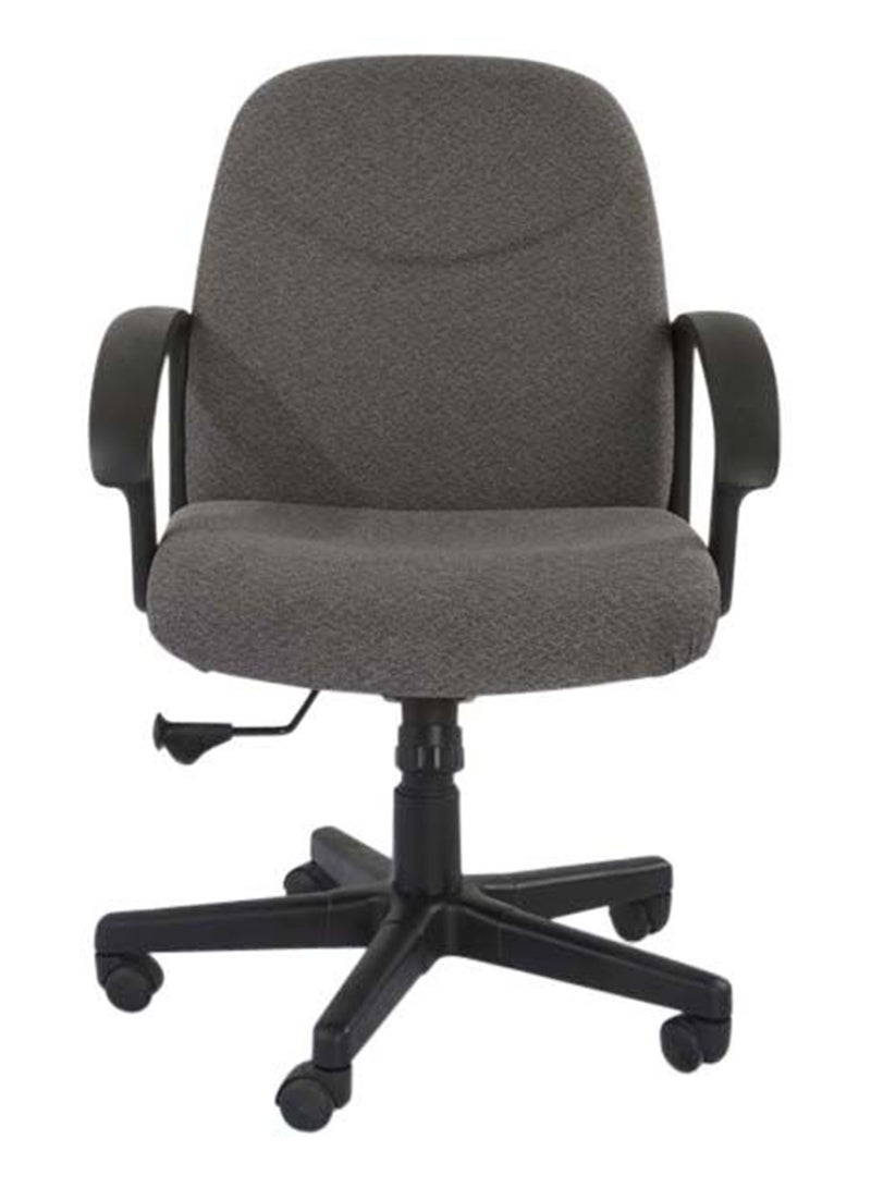 Mahmayi Iris 587-1 Low Back Chair UK Grey - Image 2