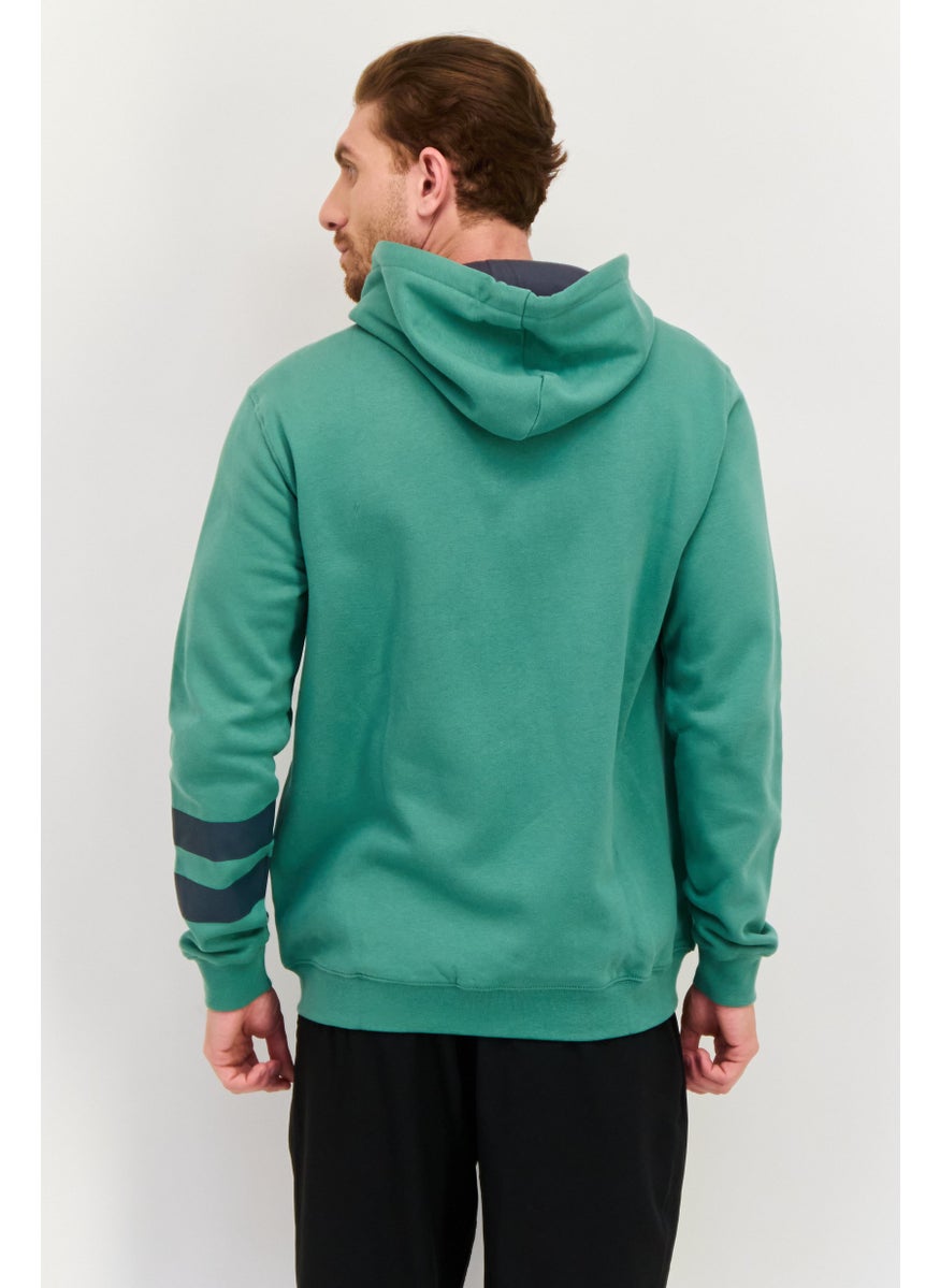 Hurley Men Sportswear Fit Outdoor Sweatshirts, Green  - Image 2