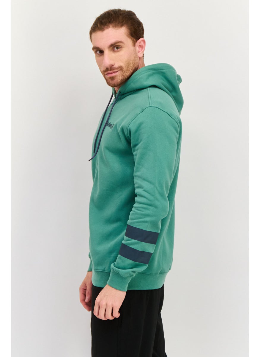 Hurley Men Sportswear Fit Outdoor Sweatshirts, Green  - Image 3