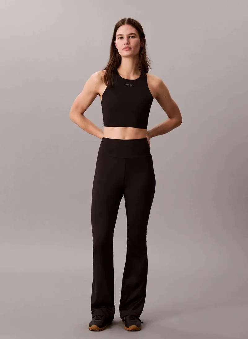 Quick-Dry High-Rise Flared Gym Leggings