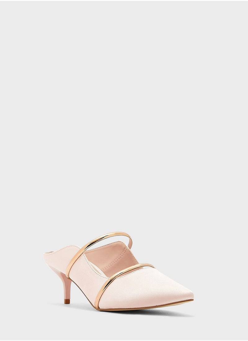 Pointed Toe High Heel Pumps