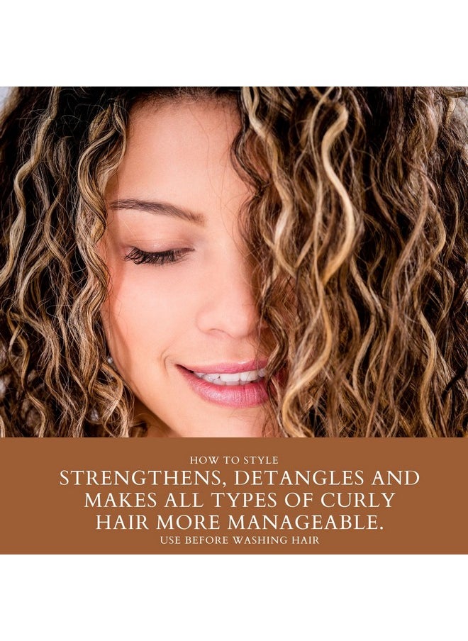 سمارت سولوشنز بلسم Smartsolutions Curl Nourishing، 8 أونصة | يحدد تجعيدات الشعر | يزيد من اللمعان | ينعش تجعيدات الشعر | خالٍ من البارابين  - Image 2