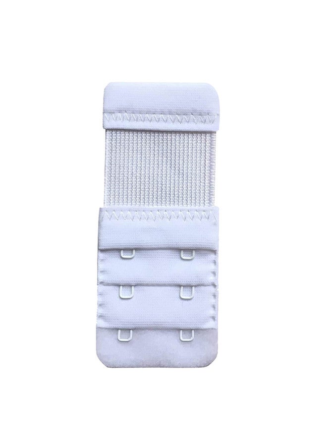 FIMS Women White & Beige Pack of 12 2 Hook & 3 Eye Stretchy Bra Extenders - Image 4