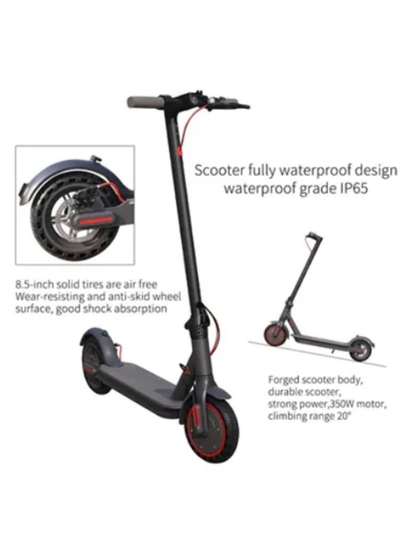 Generic - Portable Folding Electric Scooter 8.5 Inch Solid Free Air Tires for Adults and Teens - Image 1