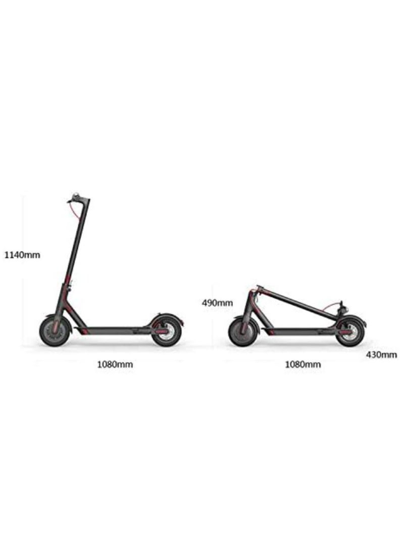 Generic - Portable Folding Electric Scooter 8.5 Inch Solid Free Air Tires for Adults and Teens - Image 1