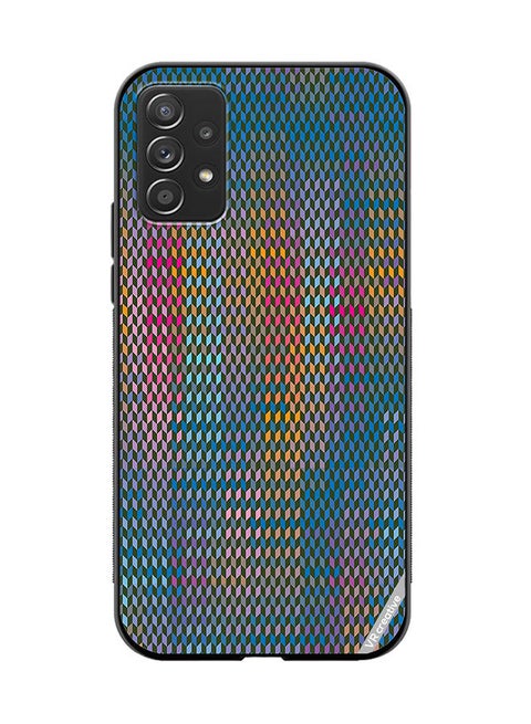 Protective Case Cover For Samsung Galaxy A32 5G Abstract Design Multicolour