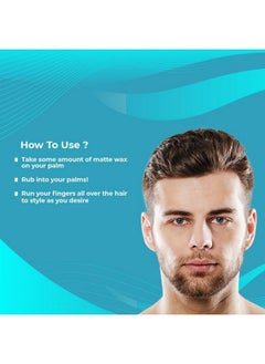 Hair Styling Hair Wax Matte: Matte Finish ; Volume ; Strong Hold ; Hair Style ; Water Soluble ; Restylable Wax For Men (100G/100Ml) - pzsku/Z1944A481C72090B8949AZ/45/_/1690021397/0ee5800a-9ae0-432c-88d7-561f7d9104d7