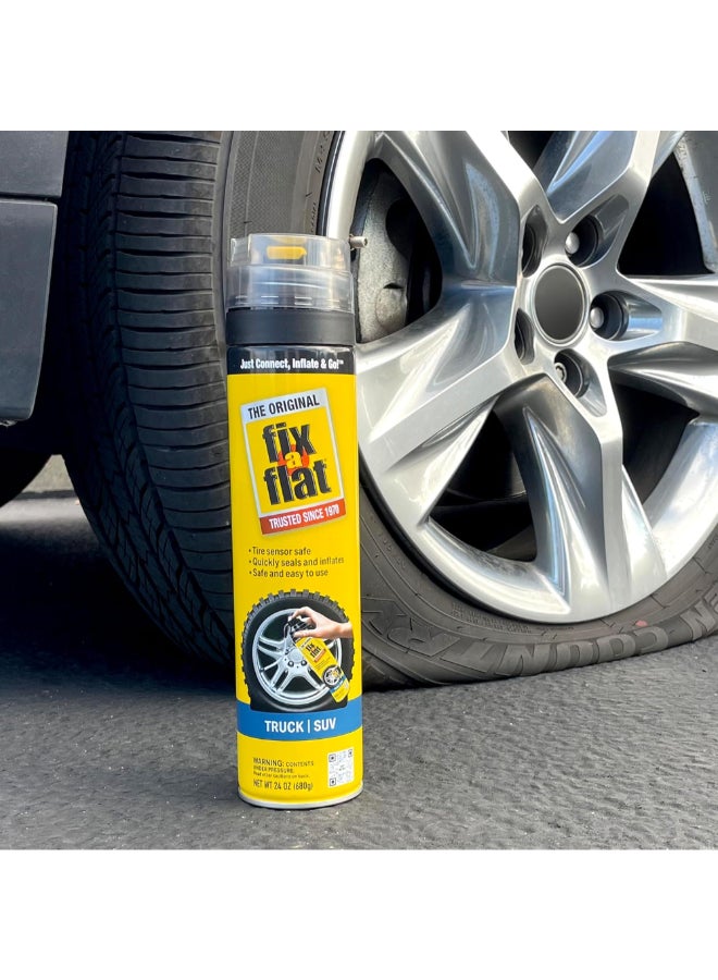 Fix A Flat Emergency Flat Tire Repair and Inflator for Truck/SUV 680 g S60369 - Image 2