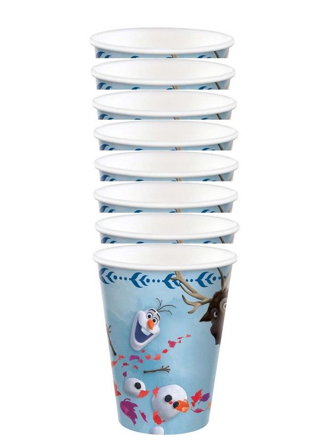 Amscan Frozen 2 Elsa Anna Olaf Birthday Party Supplies Bundle Includes Party Paper Cups 16 Count - Image 4