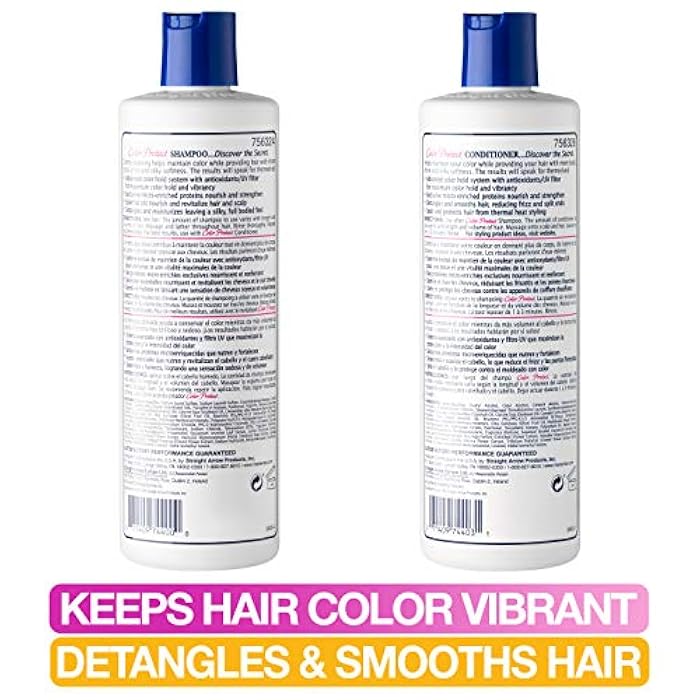 Mane 'n Tail Color Protect Shampoo & Conditioner (12 oz Each) – Strengthens, Reduces Breakage & Enhances Color Vibrancy for Healthier, Shiny Hair - Image 4