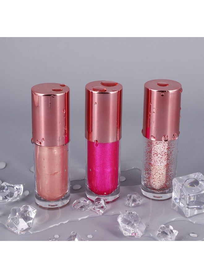 Snowso 5Pack Lip Gloss tubes with Big Doe Foot Wand, Empty 6ml Clear Lip Gloss Containers with Rubber Insert for DIY Lipgloss Makeup (Rosegold) - Image 5