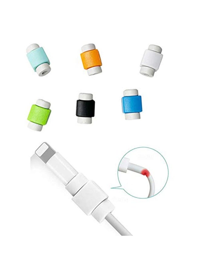 Peachjoy 10pcs Practical Cute Cartoon USB Cable Protector Cover Cases For IPhone/Ipad Headset Charger Cord - Image 1