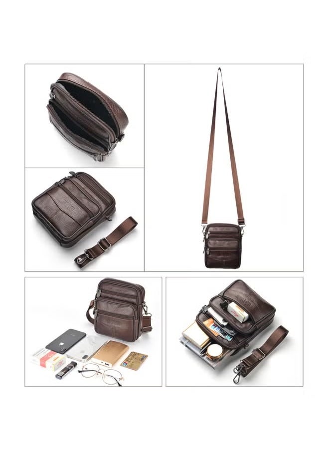 Men's PU Leather Messenger Shoulder Bag,Satchel Bags for Mens,Crossbody Casual Sling Mini Handbags with Strap - pzsku/Z19452C8C5510F2AA5543Z/45/_/1719932549/b52d806c-ce6d-469f-b5d5-00d46ed950eb