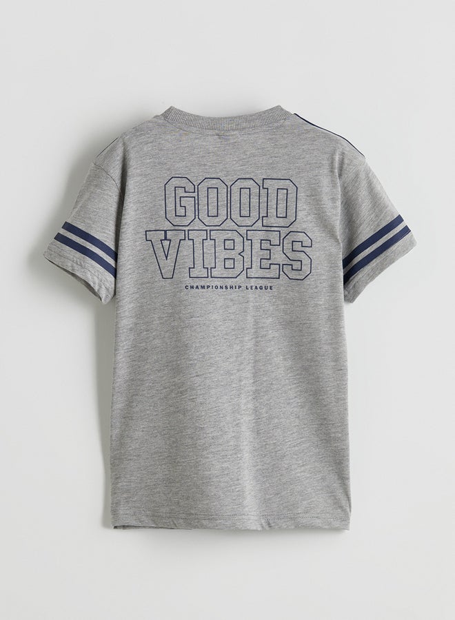 ال سي وايكيكي تي شيرت برقبة مستديرة الصبي الصيف - Image 3