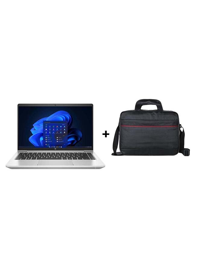 HP لابتوب ProBook 450 G9 (إصدار مطور) بشاشة 15.6 بوصة عالية الدقة بالكامل (1920×1080)، معالج Intel Core i5 1335U، ذاكرة وصول عشوائي 8 جيجابايت DDR5، قرص صلب SSD سعة 512 جيجابايت، نظام تشغيل Windows 11، بالإضافة إلى حقيبة مجانية. الإنجليزية/العربية - Image 1