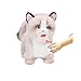 CU-MATE CUMATE Interactive Pet Ragdoll CatElectric Plush Toy CatRobot Stuffed Cat with WalkingNoddingTail WaggingBarkingDrinking Milk Gift for Girls Boys - Image 2