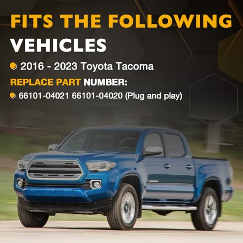 Gledewen 6610104021 Rear Tailgate RH Hinge Damper Bracket Compatible with 20162023 Toyota Tacoma Tailgate Hinge Bracket Replace 6610104020 - Image 3