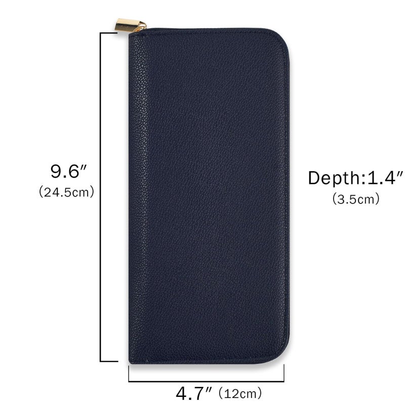 Jewelry Organizer Leather Pouch: 24.5*3.5*12 CM - Compact Portable Design With Tangling-preventing Compartments Pink Travel Pouch for Travelers And Jewelry Owners - Image 5