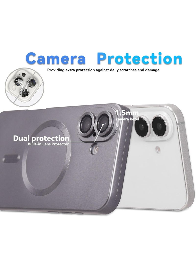 Houmt iPhone 16 Plus Case Cover with Screen Protector Soft Silicone Slim Fit Full Coverage Protective Phone Cover for iPhone 16 Plus 6.7-inch  - Image 3