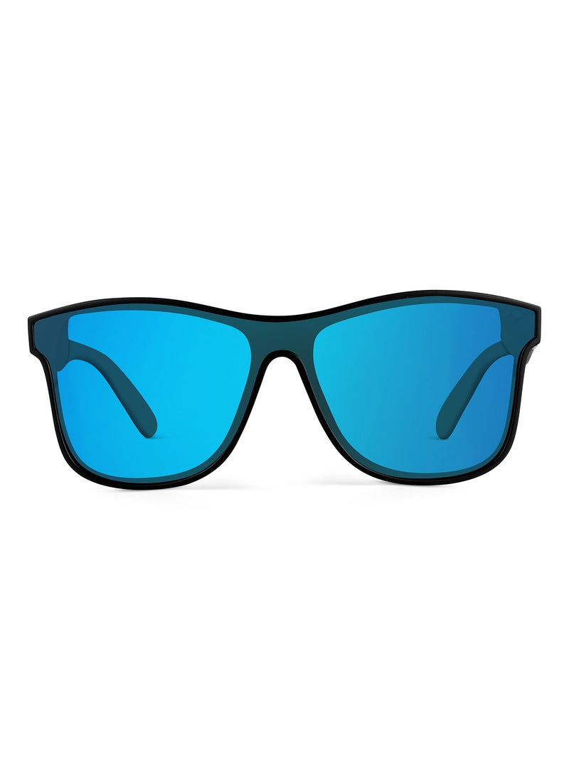 Woggles - Velfire Blue X Black Sports Sunglasses - Image 1